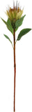 Light Yellow Faux Royal Protea Sprays, Set of 3 - 30