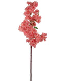 Pink Cherry Blossom Branches with Lifelike Silk Flowers (12 Pack) - 30"
