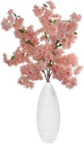 Light Pink Cherry Blossom Branches with Silk Flowers (12-Pack)
