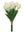 Artificial Tulip Bundle, 13" – 9 Faux Stem Spring Flowers - 
    Cream