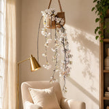 60" Hanging Cherry Blossom Vine Artificial Cherry Blossom Hanging Flower for Decor