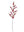 Red Cluster Berry Spray with Silk Foliage, Set of 12 - 36" - 
    Red