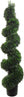 UV Resistant Potted Boxwood Spiral Topiary - 44" - 
    Green