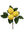 Artificial Lemon Picks - 8" - 
    Yellow w/ Green Leaves