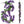Artificial Wisteria Hanging Garland - 60" - 
    Purple