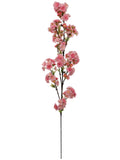 Pink Artificial Cherry Blossom Branch - 60