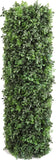 Artificial Boxwood Square Panels 12x12 Inch, UV-Resistant, Indoor/Outdoor, 12 Pack