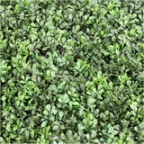 Artificial Boxwood Square Panels 12x12 Inch, UV-Resistant, Indoor/Outdoor, 12 Pack