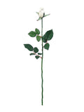 Sophisticated 27" White Planter's Rose Bud - Elegant Floral Accent for Home Decor and Garden Landscaping, Floral Home by Artificial Flowers