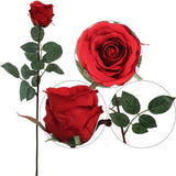 Red Artificial Rose Bud - 30"