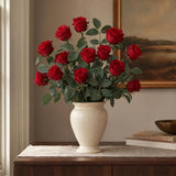 Red Artificial Rose Bud - 30"