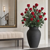 Red Artificial Rose Bud - 30"