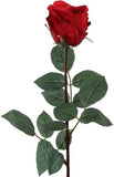Red Artificial Rose Bud - 30"