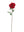 Faux Queen Anne Roses - 30" - 
    Red