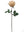 Artificial Real Touch Rose, 4" Bloom, 27" Long Stem - 
    Peach