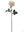 Artificial Real Touch Rose, 4" Bloom, 27" Long Stem - 
    Pink