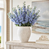 Faux Delphinium Stems, Bundle of 3 - 40"