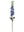 Artificial Silk Delphinium Stem, 28 Flowers & 9 Leaves, 40" - 
    Blue