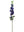 Artificial Silk Delphinium Stem, 28 Flowers & 9 Leaves, 40" - 
    Dark Blue