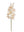 30" Real Touch Silk Cymbidium Orchid with 10 Flowers - 
    White