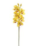 30" Real Touch Silk Cymbidium Orchid with 10 Flowers