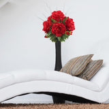 2-Piece Red 30" Peony Stem
