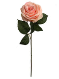 Faux Open Rose Stems - 20"