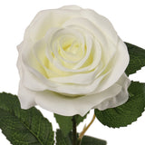 Faux Open Rose Stems - 20"
