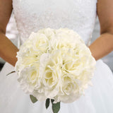 Artificial Rose Bouquet, Set of 3 - 14"