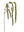 Green Artificial Hanging Amaranthus Sprays - 32" - 
    Green