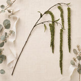 32" Green Hanging Amaranthus Spray Set of 24