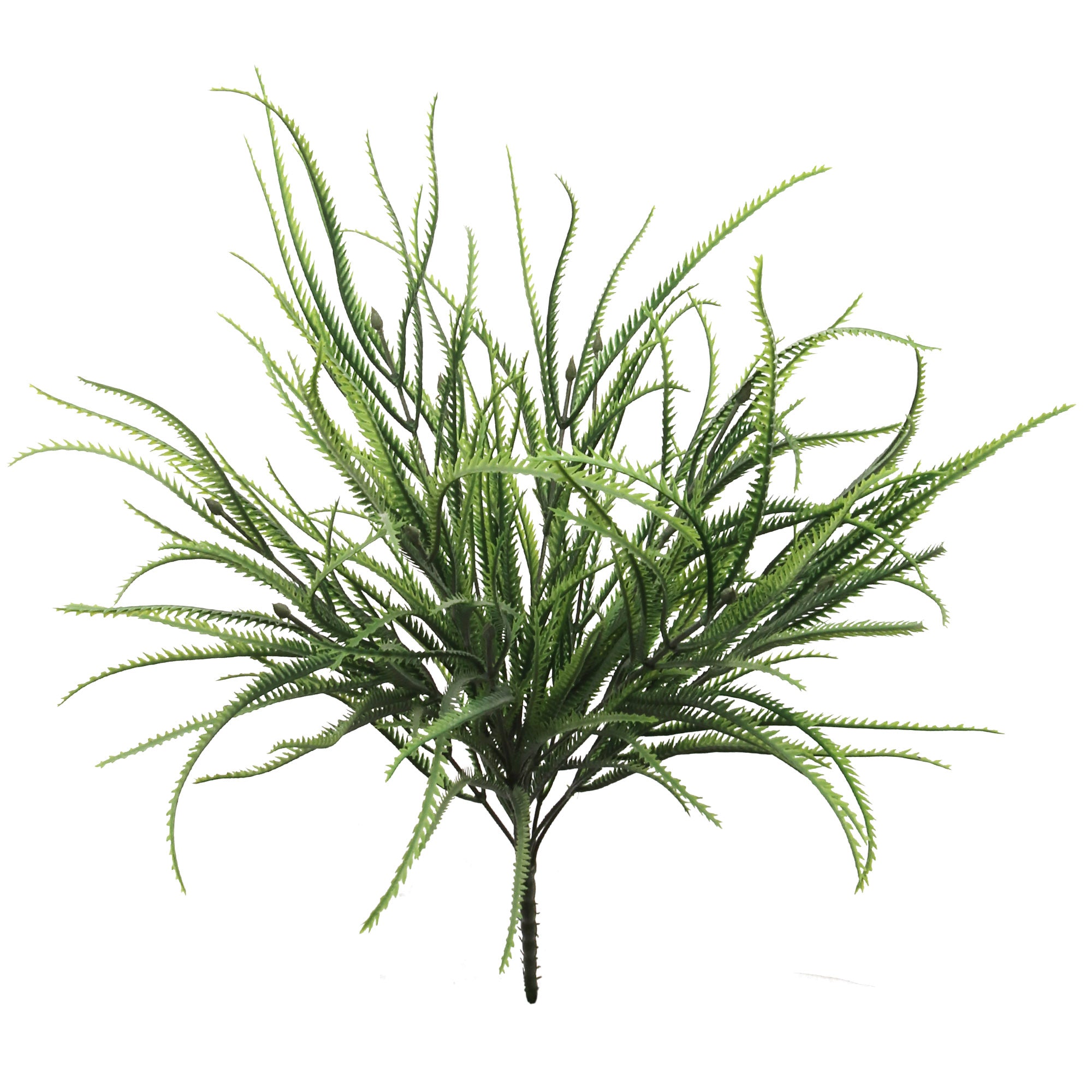 Vibrant 21" Green Artificial Millet Grass Bush - Faux Greenery for Home Décor, Arrangements & Refreshing Centerpieces