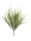 Refreshing 21" Green Millet Grass Bush Set of 12 - Authentic-Looking Artificial Greenery for Home Decor, Wedding Centerpieces, DIY Projects