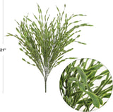 Fake Spiral Grass Bush - 21"