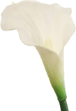21 Inch Cream Real Touch Calla Lily Set of 24 Artificial Flowers