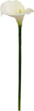 Cream Real Touch Calla Lily Stems, Set of 12 - 21