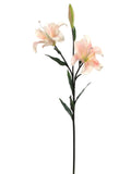 35" Real Touch Tiger Lily - Lifelike Artificial Flower Stem for Home Decor, Weddings, and Floral Arrangements