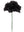 4" Artificial Carnation Picks Faux Flowers for Floral Arrangements - 
    Black