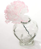PEPPERMINT SILK CARNATION PICKS - 3.5" FLOWER HEADS & 5" STEMS (100 PACK BOX), Floral Home by Artificial Flowers