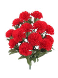 White Fake Carnation Bush