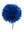 4" Artificial Carnation Picks Faux Flowers for Floral Arrangements - 
    Royal Blue