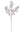 40" Cherry Blossom Flower Spray - 
    White