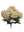20" Hydrangea Bush Artificial Hydrangea Flowers with 7 Bloom Heads for Floral... - 
    Beige