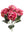 20" Hydrangea Bush Artificial Hydrangea Flowers with 7 Bloom Heads for Floral... - 
    Fuchsia