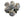 20" Hydrangea Bush Artificial Hydrangea Flowers with 7 Bloom Heads for Floral... - 
    Lavender Blue