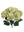 20" Hydrangea Bush Artificial Hydrangea Flowers with 7 Bloom Heads for Floral... - 
    Light Green