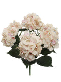 20" Hydrangea Bush – Artificial Hydrangea Flowers with 7 Bloom Heads for Floral Arrangements, DIY Crafts & Home Décor