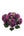 20" Hydrangea Bush Artificial Hydrangea Flowers with 7 Bloom Heads for Floral... - 
    Purple