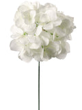 Faux Fake Hydrangea Flower Pick - 7"