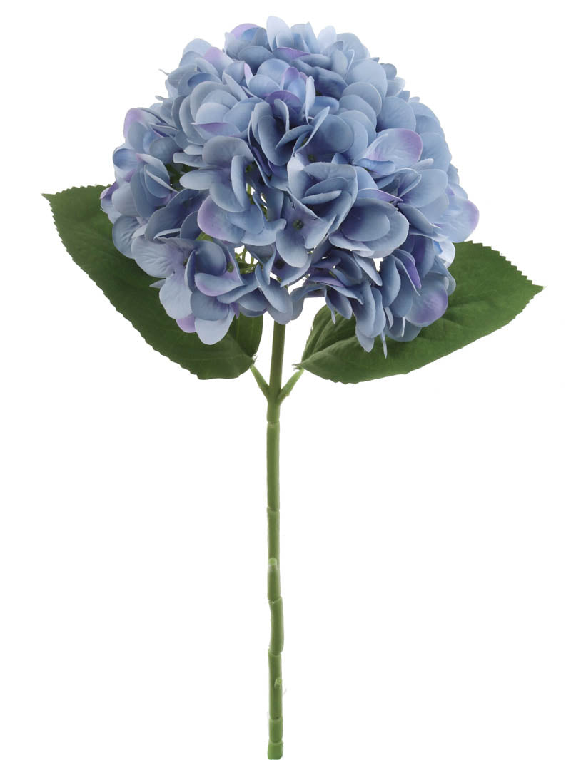 Luxury Blue Hydrangea Stems - Lifelike Artificial Flowers for Home Decor, Weddings, and Crafts - Vibrant Blooms, Realistic Design, Versatile Floral Arrangements